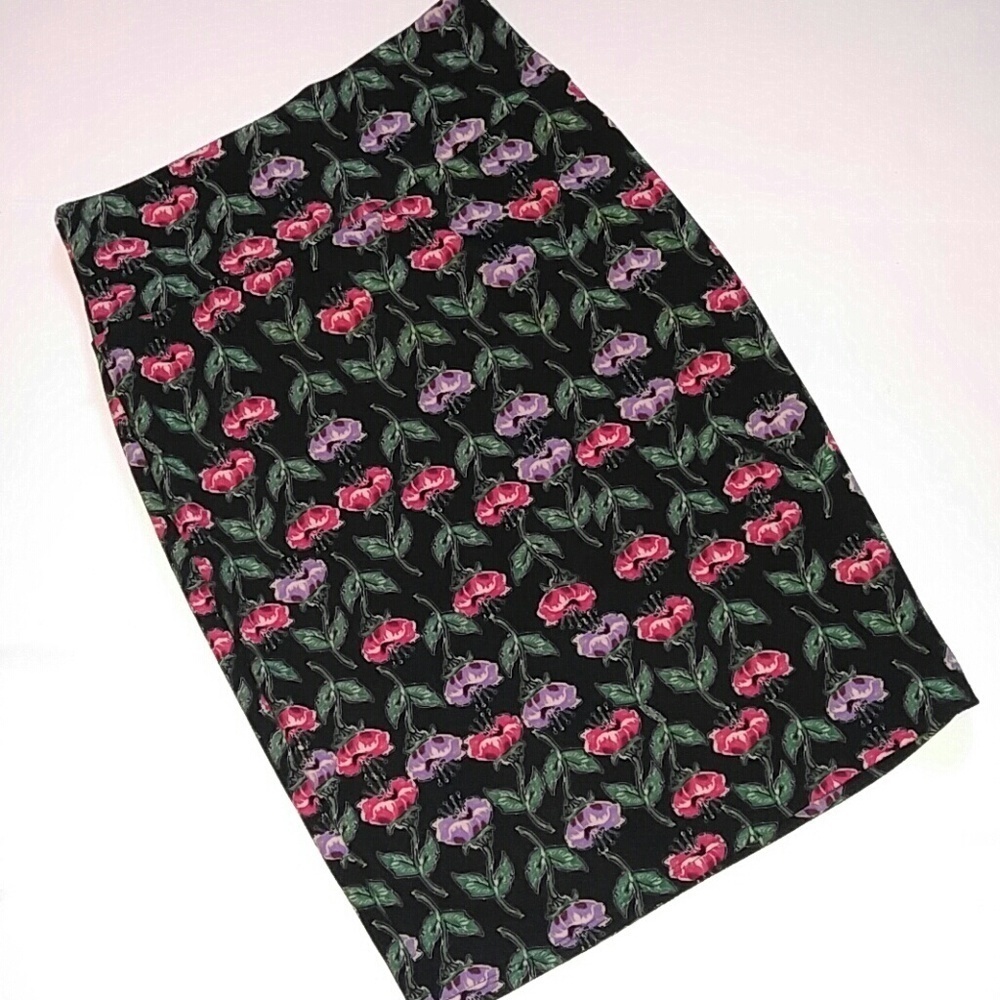 Lularoe Floral Skirt M